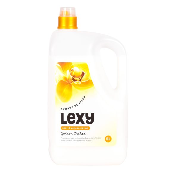 Lexy öblítő Gold Orchidea (arany orchidea) 5 Liter 100 mosás