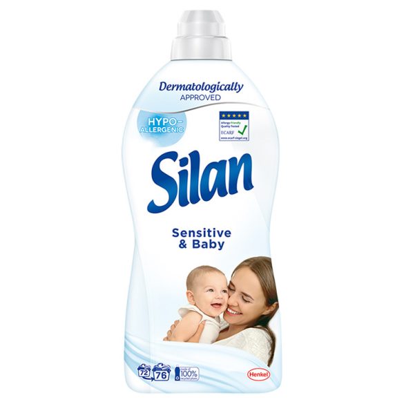 SILAN ÖBLÍTŐ KONC. 1,672L SENSITIVE&BABY 76 MOSÁSOS