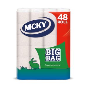 NICKY BIG BAG WC PAPÍR 48 TEK. 2 RÉT. 140 LAPOS