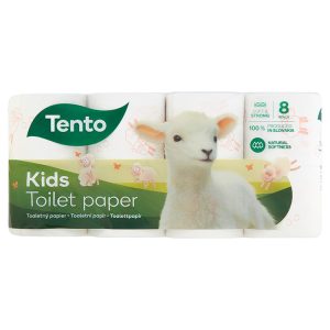 TENTO KIDS WC PAPÍR 8 TEK. 3 RÉT. 150 LAPOS