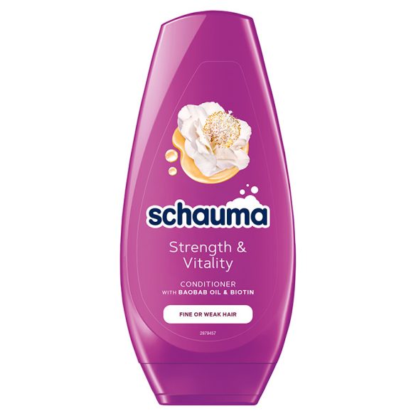 SCHAUMA BALZSAM 250ML STRENGTH&VITALITY FINE OR WEAK HAIR