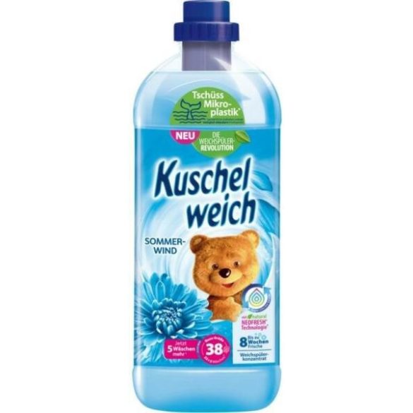 Kuschelweich öblítő 38 mosás 1 liter Sommerwind