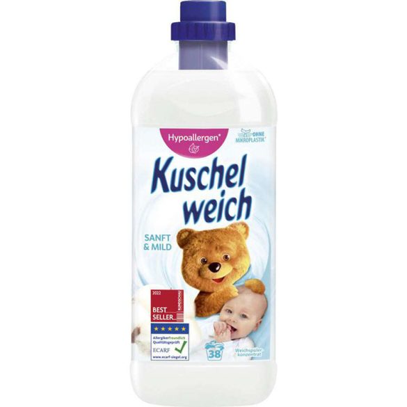 Kuschelweich Sanft&Mild öblítő 38 mosás 1 l