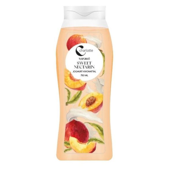 Charlotte Sweet Nectarin Joghurt kivonattal tusfürdő 750ml