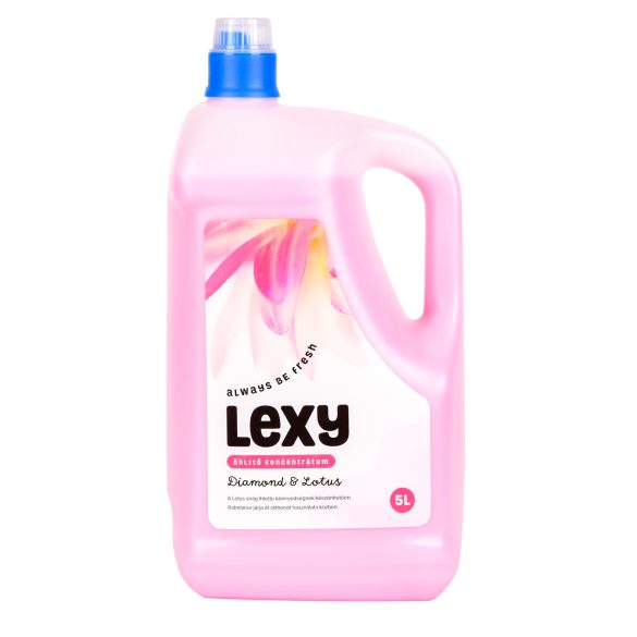 Lexy öblítő Dimond & Lotus illattal, 5 Liter 100 mosás