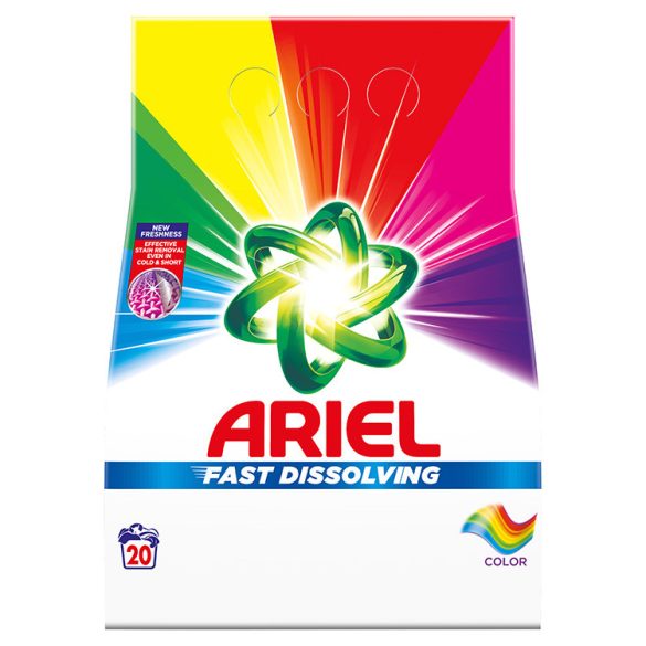 ARIEL MOSÓPOR 1,1KG FAST DISSOLVING COLOR 20 MOSÁSOS