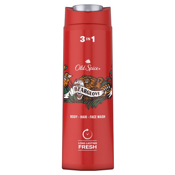 Old Spice tusfürdő 400 ml BearGlove 3in1