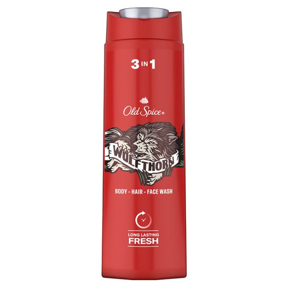 Old Spice WolfThorn tusfürdő és sampon  3in1 400 ml