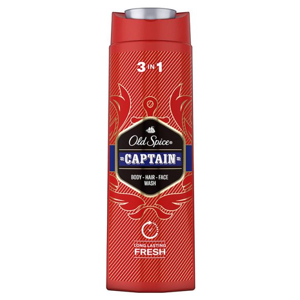 Old Spice Captian tusfürdő és sampon 3in1 400 ml 