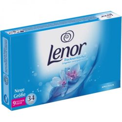   Lenor Aprilfrisch illatosított kendők szárítógéphez 34 db