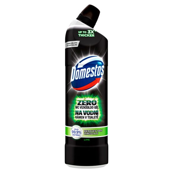 Domestos Zero vízkőoldó wc tisztító gél Lime 750ml