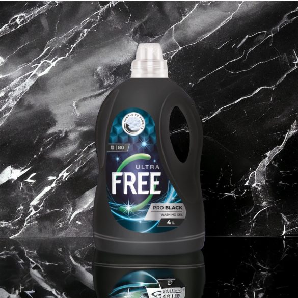 Ultra Free Professional Black Mosógél  4l 80 MOSÁSOS