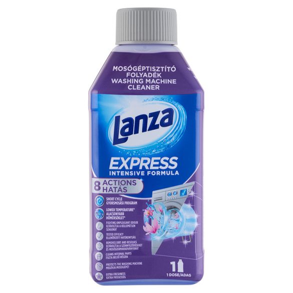 Lanza Express folyékony mosógép tisztító 250ml